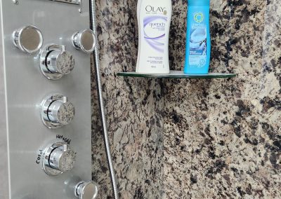 Corner Glass Shelf