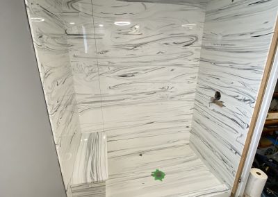 Custom Cultured Marble Base Full View