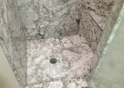 Custom Marble ite Oyster Base