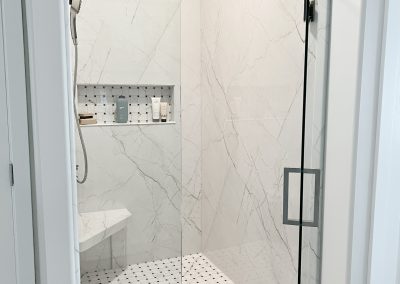 Marble ite Manchester Shower