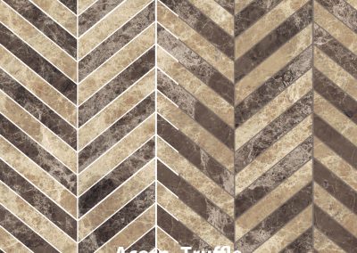 Acorn 2C+Truffle Chevron V2 14x14