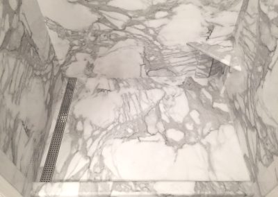 Calcutta Gray Shower Linear Drain
