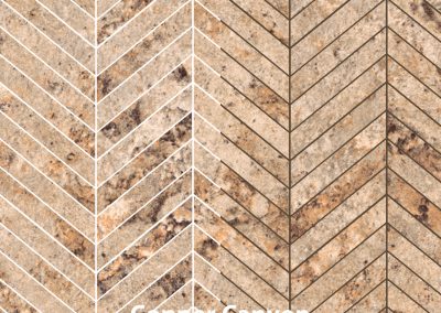Copper+Canyon Chevron V2 14x14