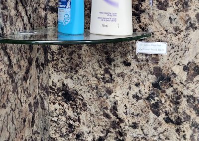Corner Glass Shelf