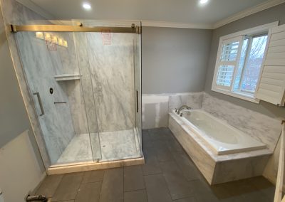 Custom Marble ite Shower Base