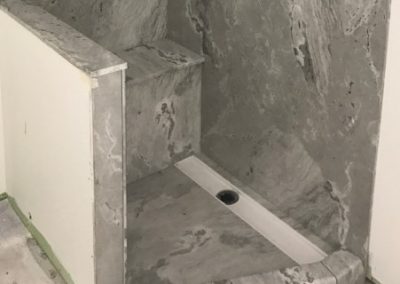 Linear Drain Marble ite Base