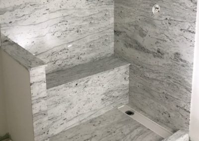 Marble ite Shower Linear Drain