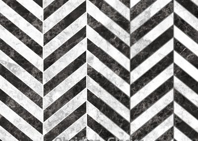 Obsidian 2C+Glacier Chevron V2 14x14
