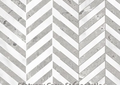 Statuary+Gray 2C+Stonecastle Chevron V2 14x14