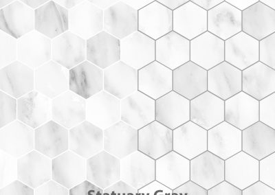 Statuary+Gray 2+in+Hex V2 14x14