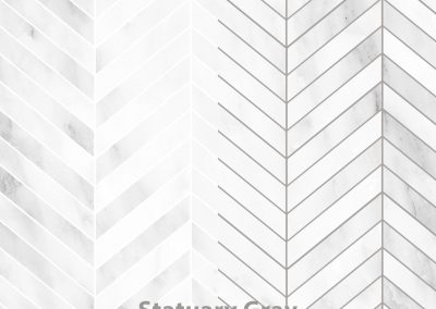 Statuary+Gray Chevron V2 14x14